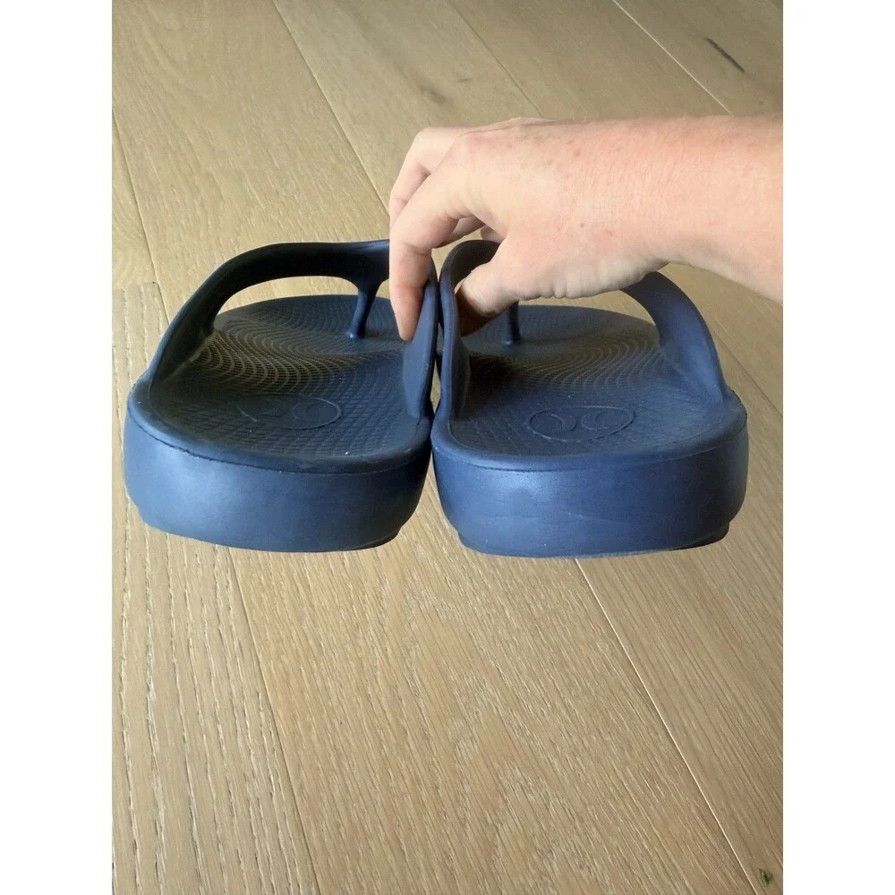 Men’s Hurley Injection Chancletas Flip Flops Sandals Slip On Navy Blue Size 13